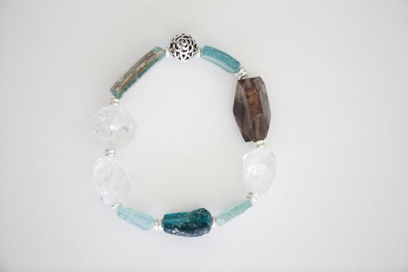 Turquoise Stone Stretch Bracelet